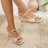 Fashion Women Comfortable Elegant Wedge Sandals Fashion Beach Designer Shoes for Women 2025 Summer Anti-slip Outdoor Platform Sandals