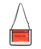 Roidesrois Exposure Pvc Pocket Crossbody Bag (Orange)