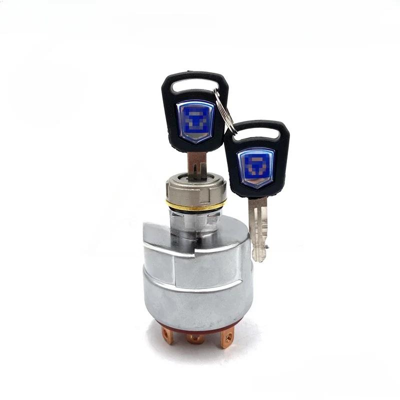 Accesorii pentru excavator Comutator de aprindere Blocare electrică a ușii Blocare pornire pentru XCMG XE15/17/26/60DA/75/135/200/215