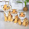 23/30/38cm Real Life Plush Tiger Doll Toys For Children Cute Stuffed Animals Toy Present Good Quality Standing Decoration Gift