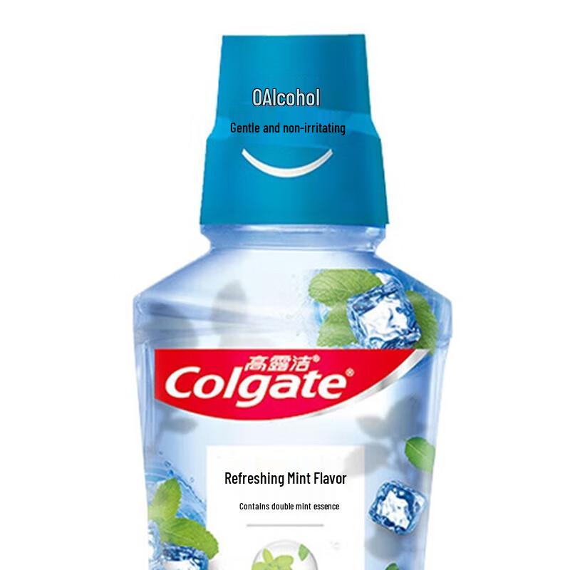 Colgate Energetic Mint Mouthwash Twin Pack
