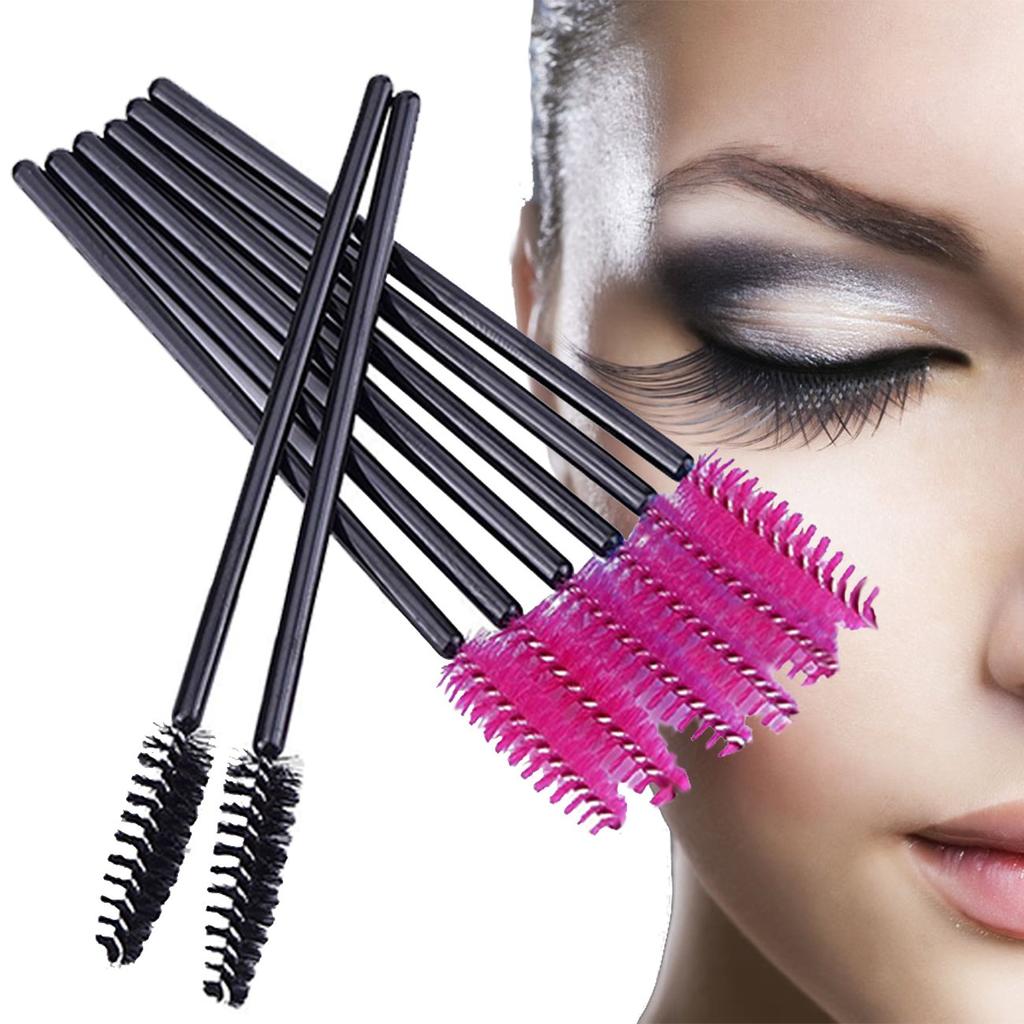 200PCS Disposable Eyelash Wands Spoolies Wands Spoolies for Eye Lash Eyebrow and Makeup Cosmetic Brush Mascara ToolsExtension,