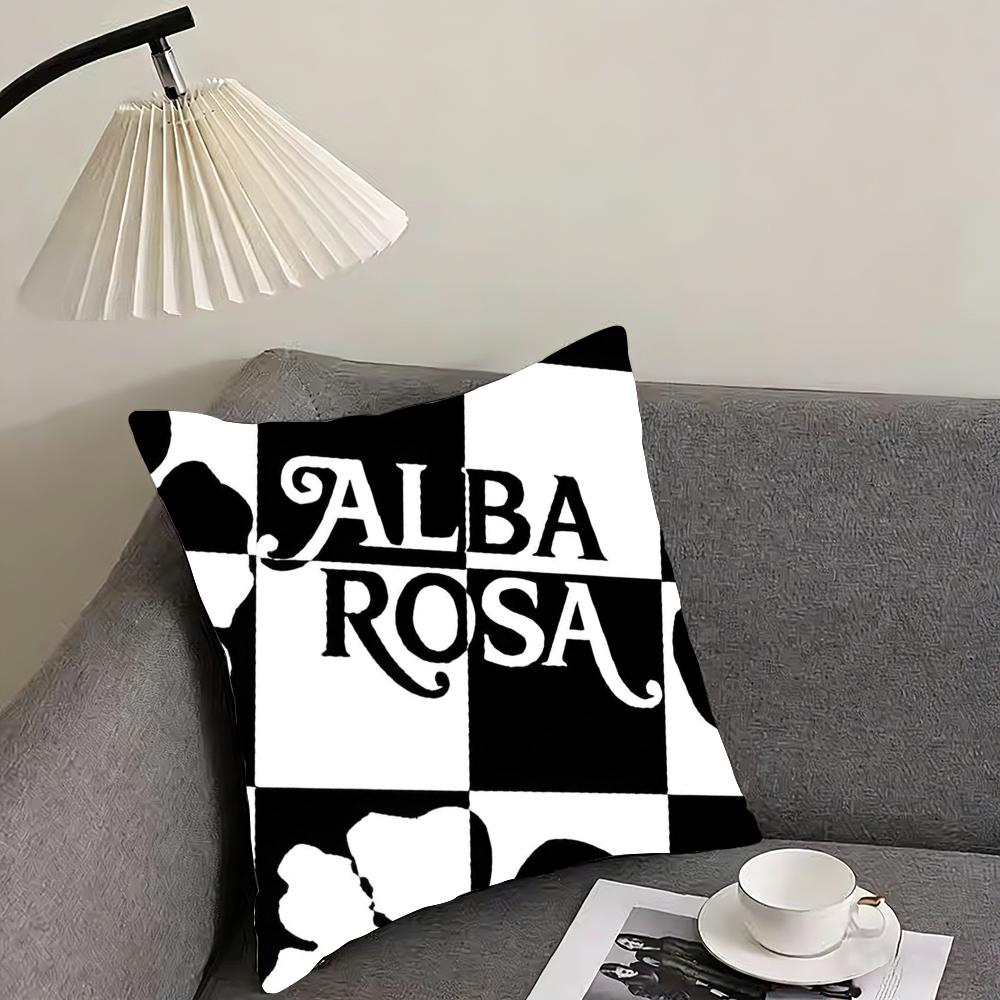 AALBAR ROSAS Brand Cushion Cover Pillowcase Ultra Soft Skin Friendly Fabric Cloud Like Comfort  Concealed Zipper