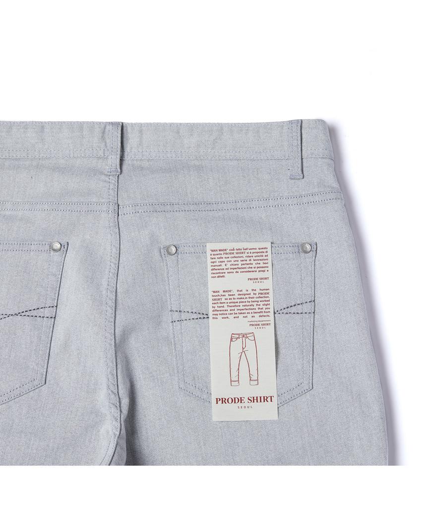 PRODESHIRT Platinum Grey Denim Pants
