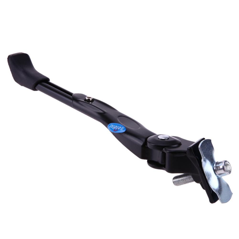 

Bike Side Kickstand Adjustable Bike Kickstand Parking Rack Aluminium Alloy Middle Support for 16inch 24inch 26inch Mountain Bike