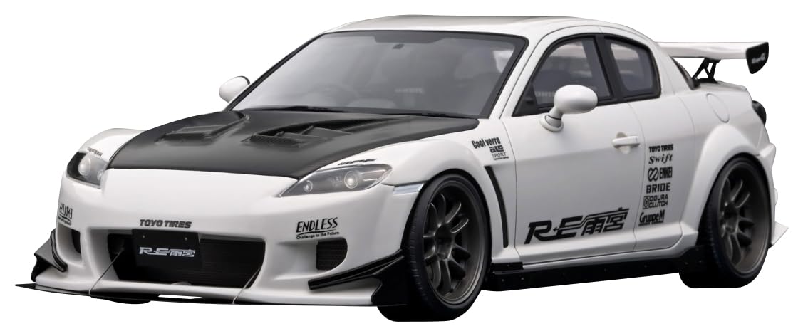 

ignition model Mazda RE Amemiya White finished product 1/18 RX-8 (SE3P)