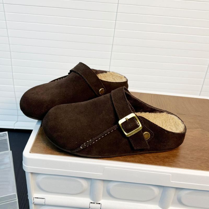 Thick-soled velvet short boots women's winter new retro rear zipper round head warm ultra-light Martin boots