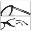 83001 Ultralight TR90 Retro Eyeglass Frame, Myopia-Ready, Anti-Blue Light, with Insert Temple Design