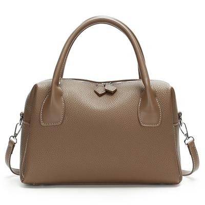 Sac pour femme nouveau urbain simple motif litchi grande capacité portable épaule navetteur messenger