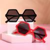 New Boy Girl Fashion Square Sunglasses Children Vintage UV Protection Sun Glasses Cute Kids Hexagonal Eyewear UV400 Gafas De Sol