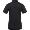 Emporio Armani EA7 Letter Logo Printed Striped Slim Fit Short Sleeve Polo Shirt Men tops Black 6DPF17-PJ27Z-1200