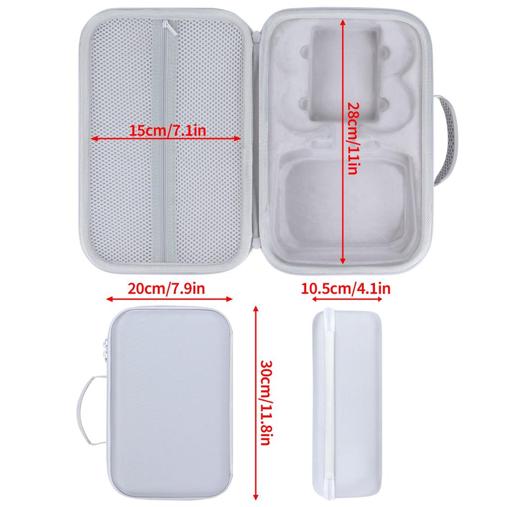 Peyyargo Storage Case Compatible with DJI Neo Motion Fly Combo Drone with Camera and Auto-Tracking Drone [Gray Case Only]