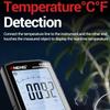 ANENG 628A Digital Multimeter Rechargeable Professional 6000 Counts AC/DC Voltage Current Ammeter Capacitor Detector Electrician Tools Digital Display