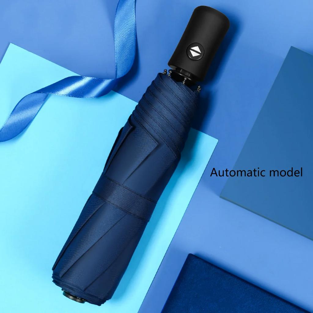 Travel Umbrella Fashion Large Heavy-duty Windproof and Waterproof Umbrella Fully Automatic Opening and Closing Sunshade Umbrella