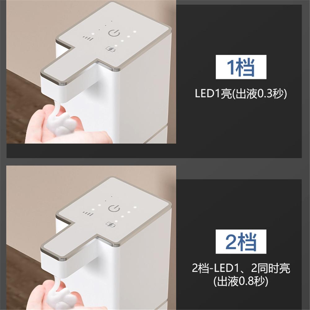 4 Gears Regulable Intelligence Foam Distributor Automatic Sensor Soap Dispenser Touchless Inductive Liquid Generator Wall Mount