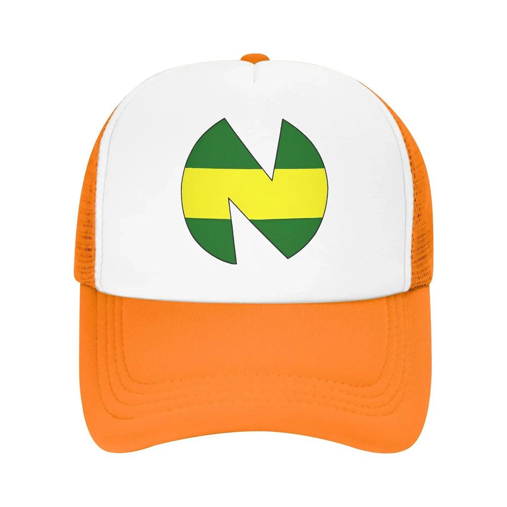 Nankatsu Team N Netz-Sonnenhüte Unisex Teens Individuell DIY Trucker-Kappe Frühling yk Lustig Wandern Angeln Sonnenschutz Baseballkappe