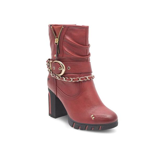 Mustang Ankle Boots 1363-505 Red