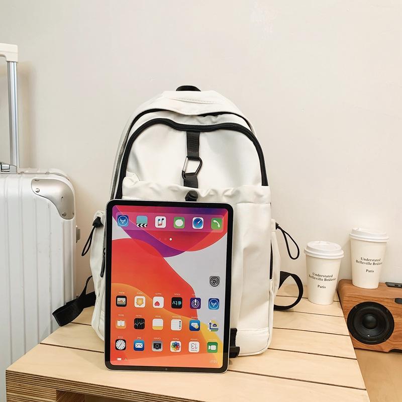 School Bag Female College Students Niche Design Sense Backpack Hiking Bag Versatile High Value Backpack Junior High School Girls