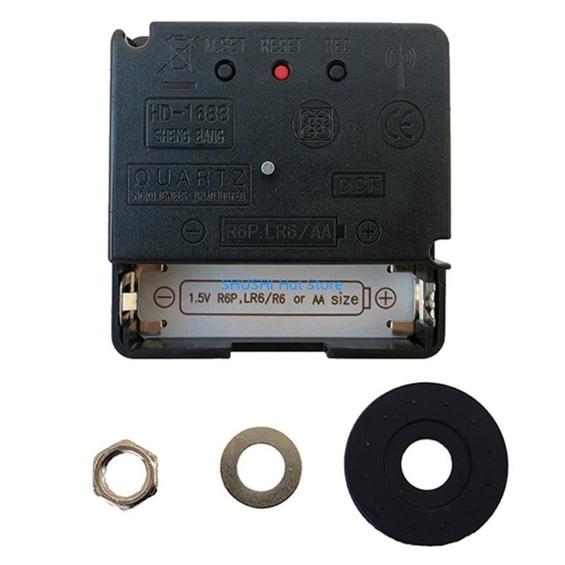 Немецкий для Часовой пояс DCF Радиоуправляемый Бесшумный Настенный Часовой Механизм DIY D57B China Mainland