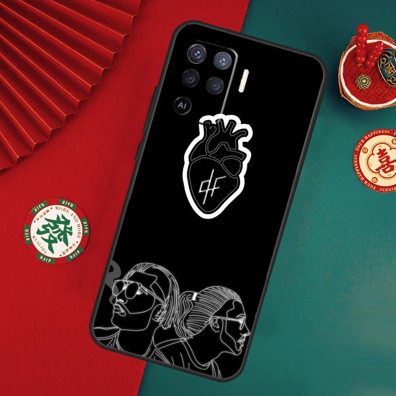 PNL QLF Rapper Singer Case For Oppo A76 A16 A96 A17 A60 A40 A80 A98 A58 A78 A18 A38 A57 A74 A54 A94 A15 A5 A6 Pro