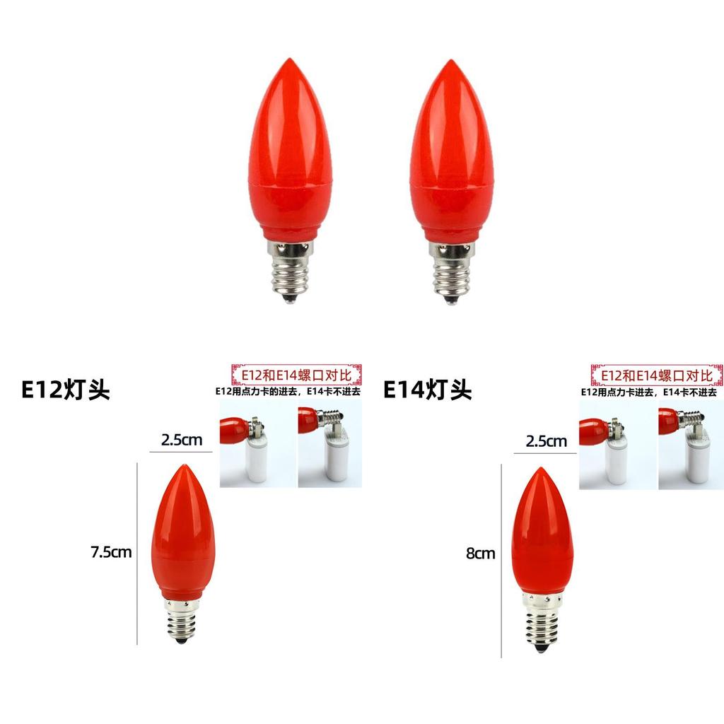 Led With Candle Base For Home Decor And Festival Lighting