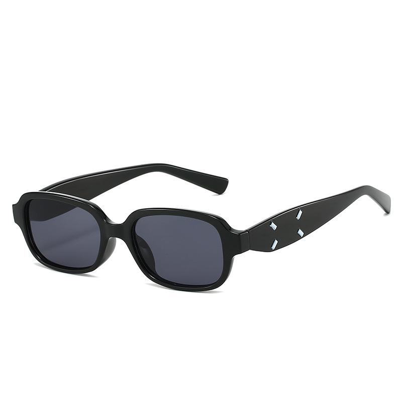European and American sunglasses Female Internet celebrities can be equipped with degree myopia glasses UV protection sunglasses