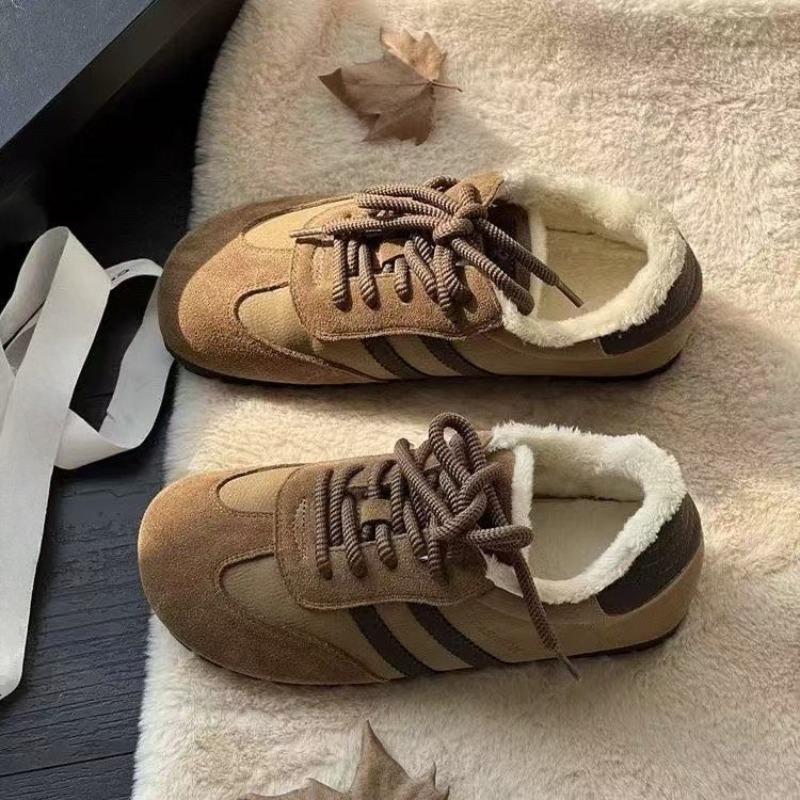 Fleece Warm Shoes, New Women's Shoes, Casual Sports Shoes