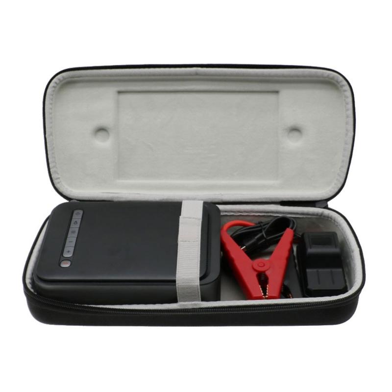 Stylish Protective EVA Case Square Storage Bag Convenient Protective Case Easy To Carry for  Car Jump Starters