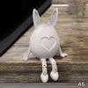 New 3D Easter Rabbit Egg Model With Joints Egg Ornament Articulated Egg Statue Home Office Decor Easter Decor Perfect Gift