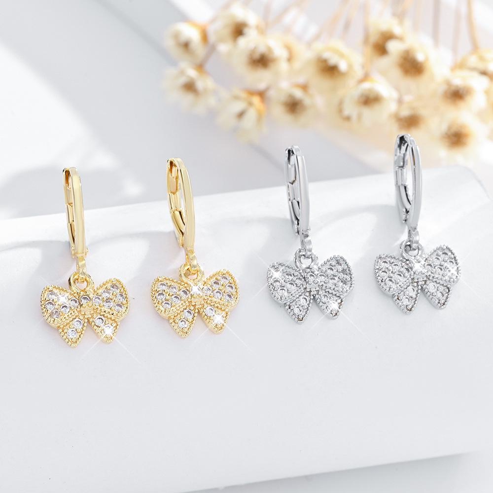 Versatile Gold-Plated Zircon Butterfly Ear Cuffs for Women