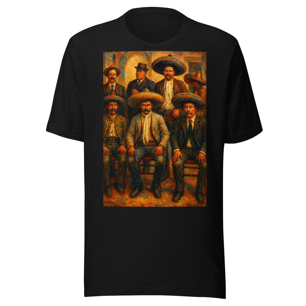 Zapata Friends Amigos Unisex t-shirt