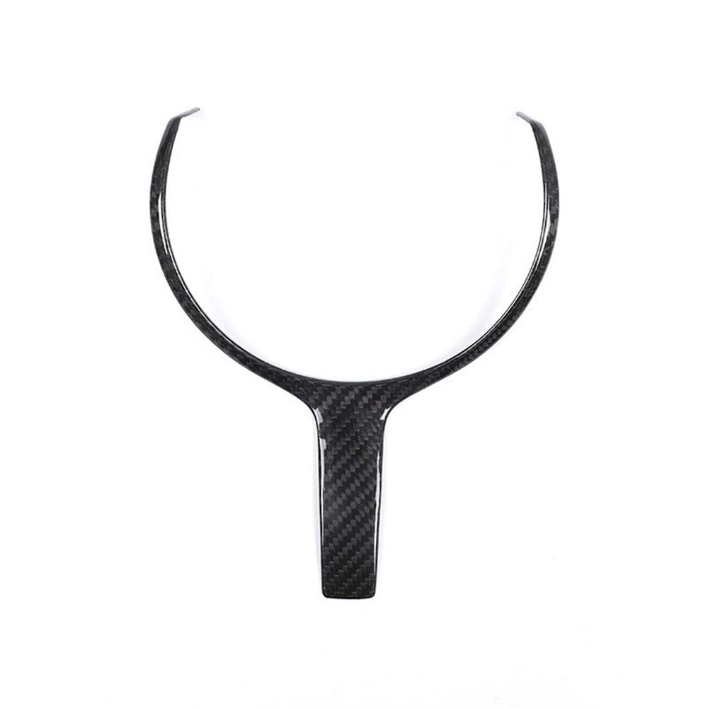 For BMW M-Sport F06 F32 F36 F34 F16 F15 Real Carbon Fiber Steering Wheel Trim