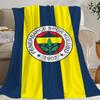 F-FenerbahceS Skicomfort teplá měkká domácí dětská pikniková deka vhodná do obývacího pokoje, kanceláře, na každodenní cestování, dárky