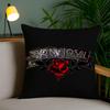 B-Bon J-Jovi Band Cushion Cover Soft Short Plush Double-Sided Printing Home Decor Machine Washable Pillow Case Gift