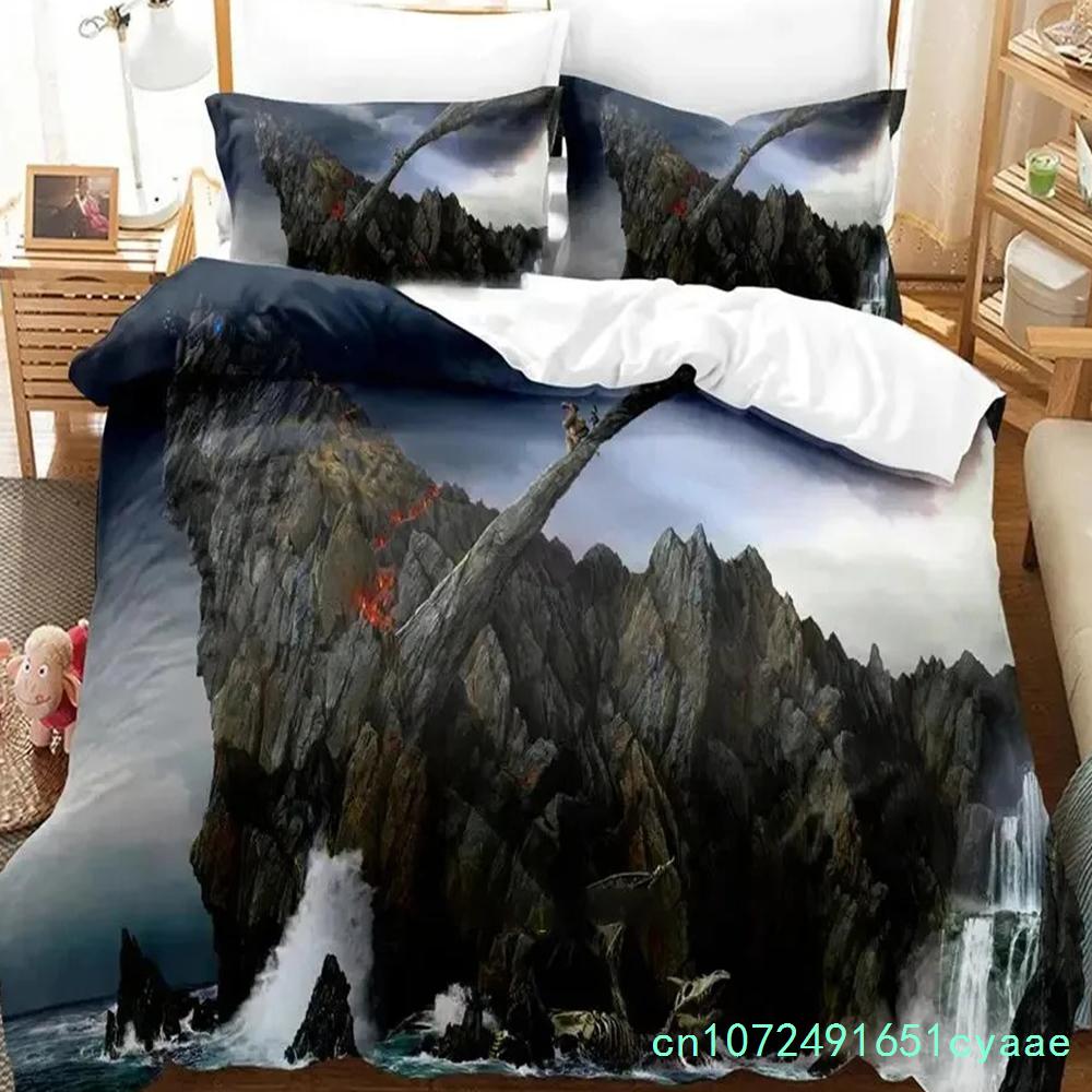 Set Letto Castello Incantato Fantascienza Ragazzi Ragazze Misura Singola Queen Copripiumino Federa Letto Ragazzi Adulti Tessile per la Casa