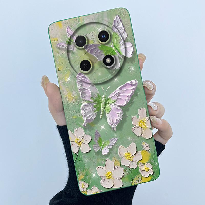 Case For Huawei Nova 12i / Nova 13i Sweet Girls Cats Soft Silicone Shockproof Back Cover For Huawei Nova12i 12 i 13 i Casing
