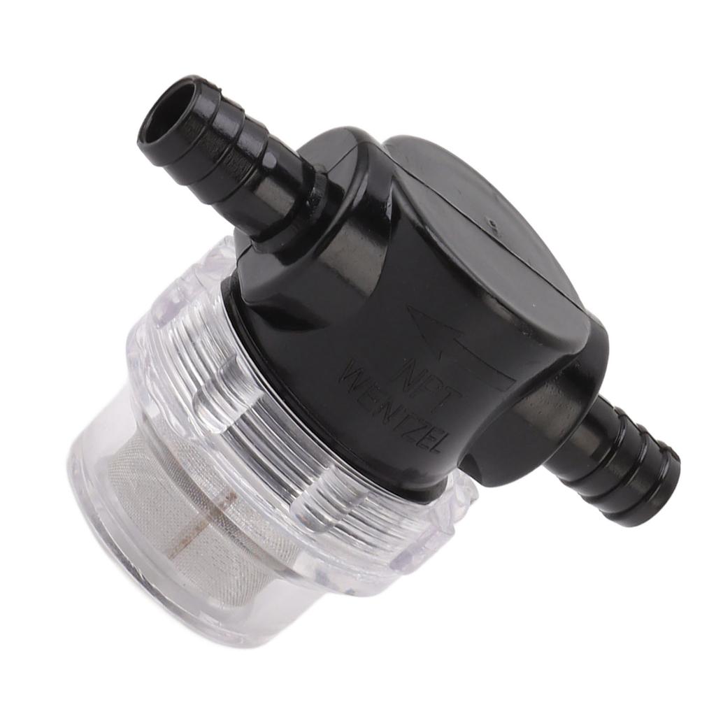 Water Pump Strainer ABS G1/4 Pump Twist On Strainer Irrigation Pipeline Filter for RV Marine Boat