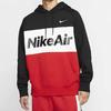 Nike Alphabet Logo Print Fleece Hoodie Men Tops Black CJ4825-011