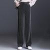 Fce Lined Unlined Corduroy Wide Leg Pants Women Casual Pants Autumn Winter Straight Loose Plus Size Pants
