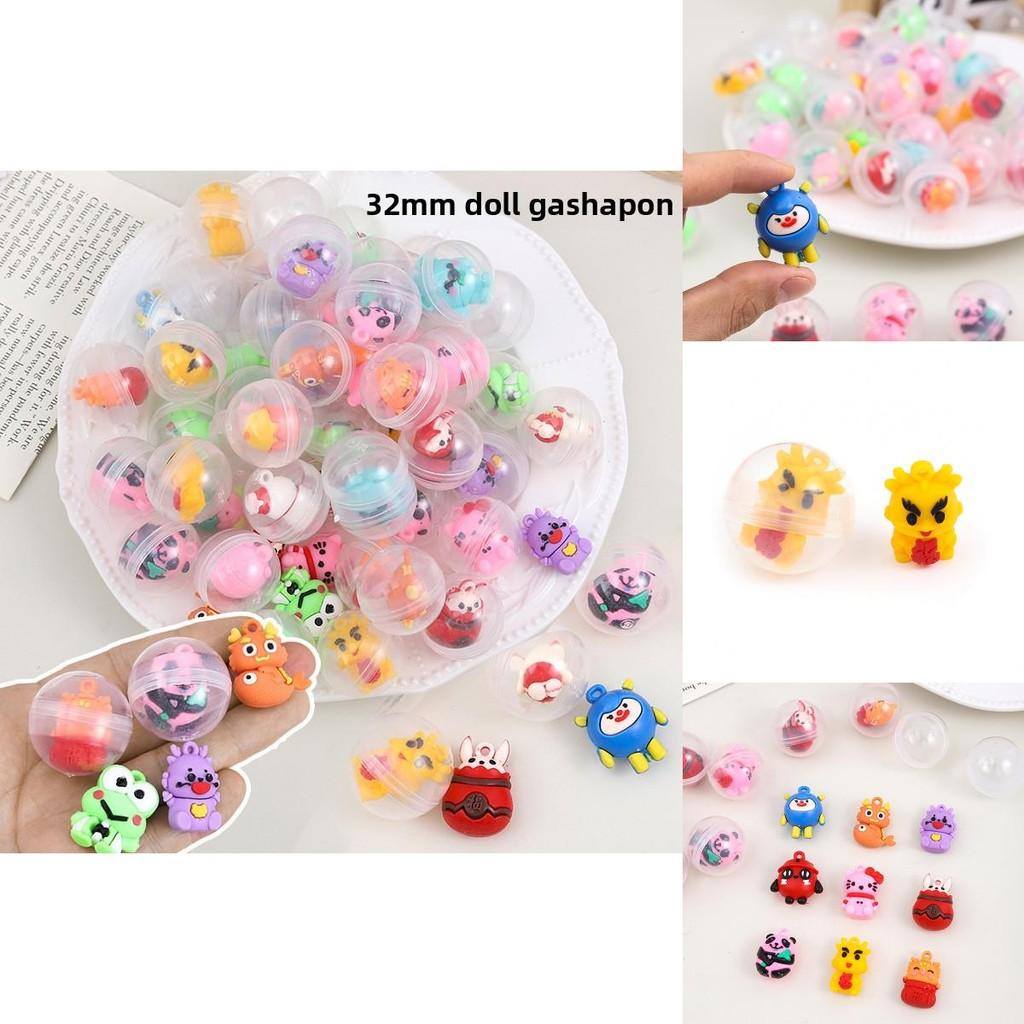 Kids Animal Minifigures With 32mm Transparent Toys For Collectors And Kids Play