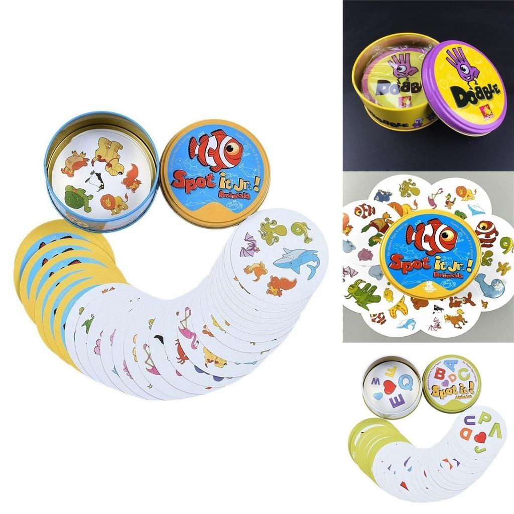 Colorful Dobble Spot It Cards For Kids And Adults Perfect For Parties And Travel