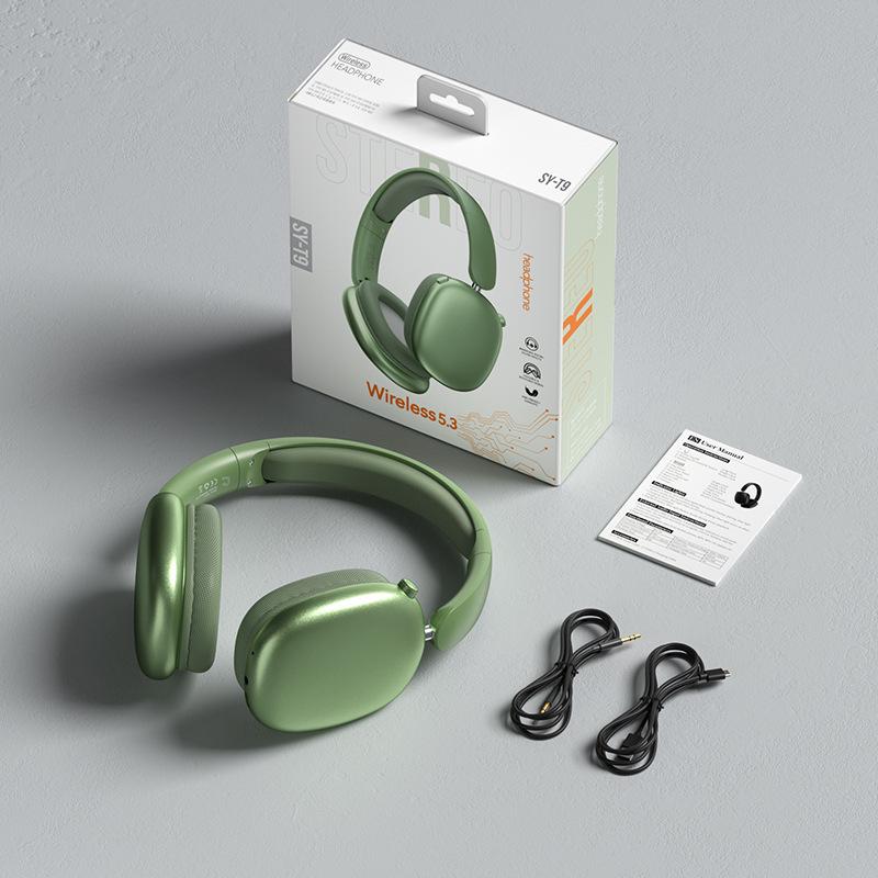 New Hot-Selling Bluetooth Over-Ear Headphones: Good Sound, Long Battery, Noise Reduction, Wireless Sports & Gaming