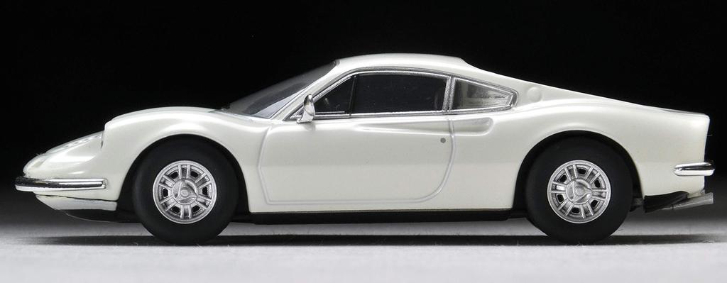 Tomica Limited Vintage TLV Dino 246gt White Finished Product 1/64