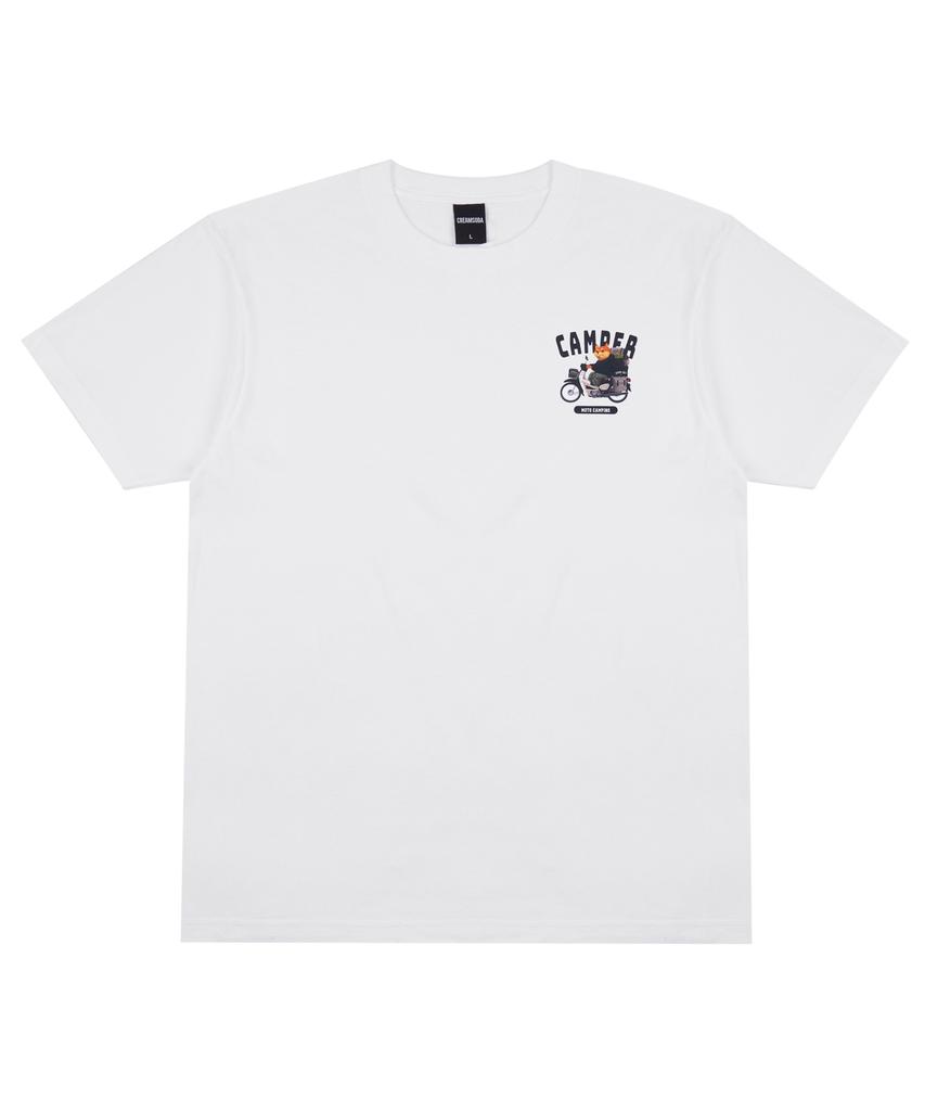 CREAM SODA LAB Small Logo Motocamp & Surfer Short Sleeve T-Shirt Set