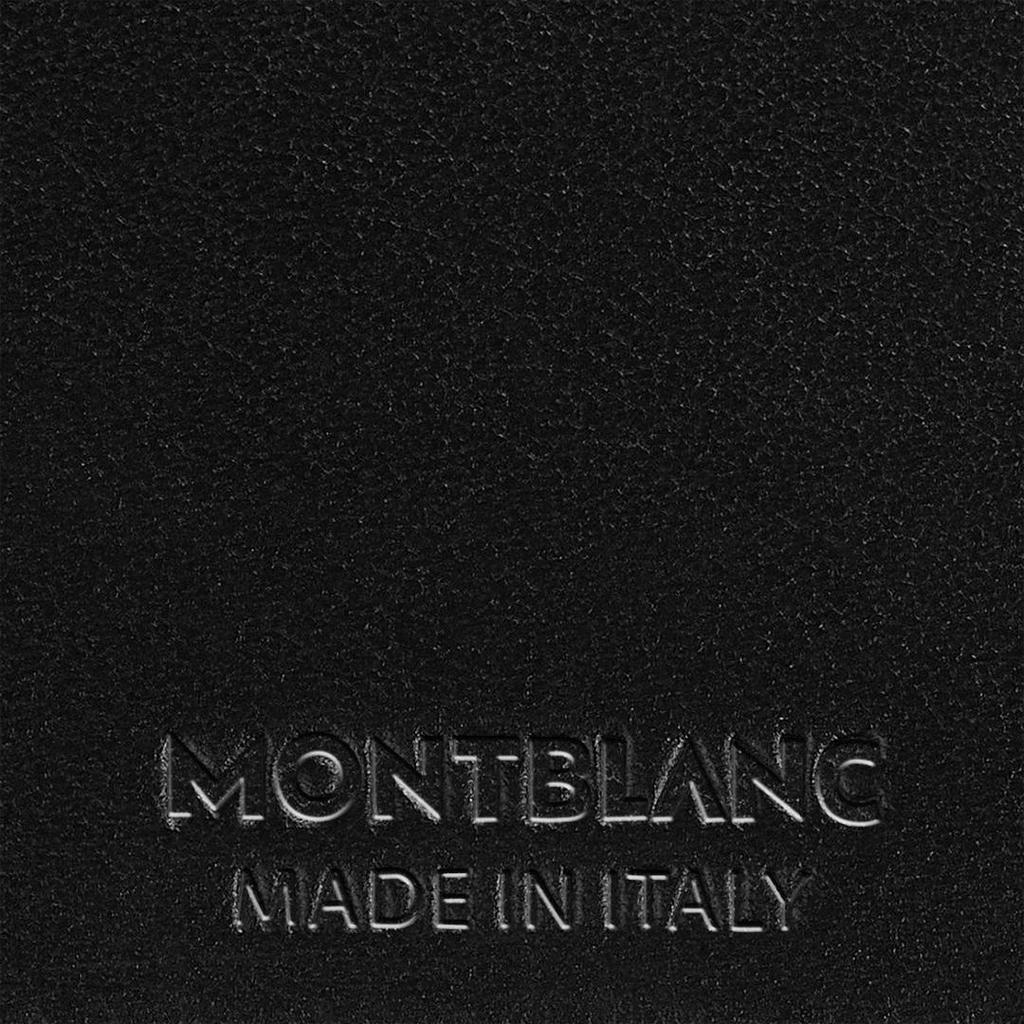 Montblanc Style 3.0 Series Logo Embossed Full Grain Leather Card Holder Men Accessories British-Green 129987