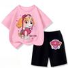 2026 Children's Casual Wear Summer New Set Children's Short-Sleeve Top and Shorts Two-Piece Set
