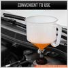 15Pcs/Set Car Accessories Fit Universal Vehicles Pour Oil Tool Spill Proof Coolant Filling Kit Plastic Filling Funnel Spout