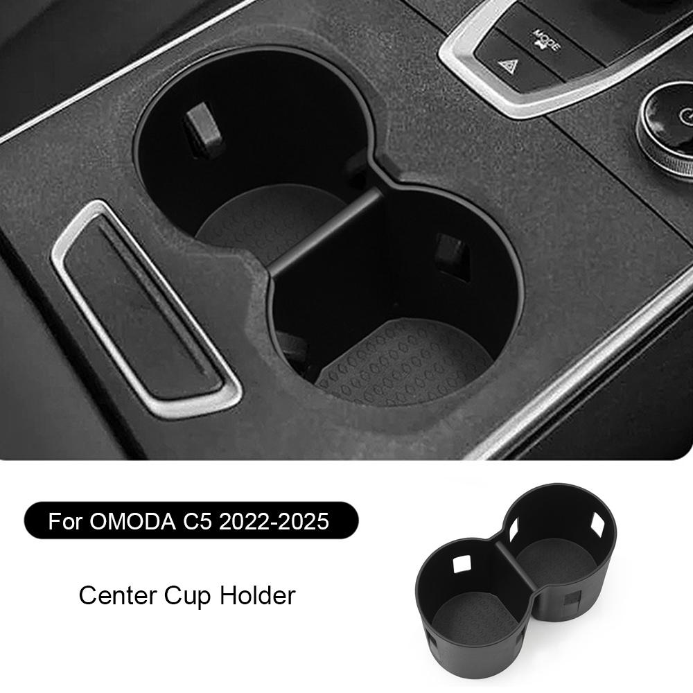 For Chery OMODA C5 (Fuel Version)2022-2025 Non-slip Pad Protective Pad Wireless Charging Pad Lower Center Storage Box Cup Holder