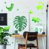 Self-adhesive Glow-in-the-dark Dinosaur Footprint Wall Stickers, Suitable For Bedrooms, Hallways, Living Rooms, And Ceilings