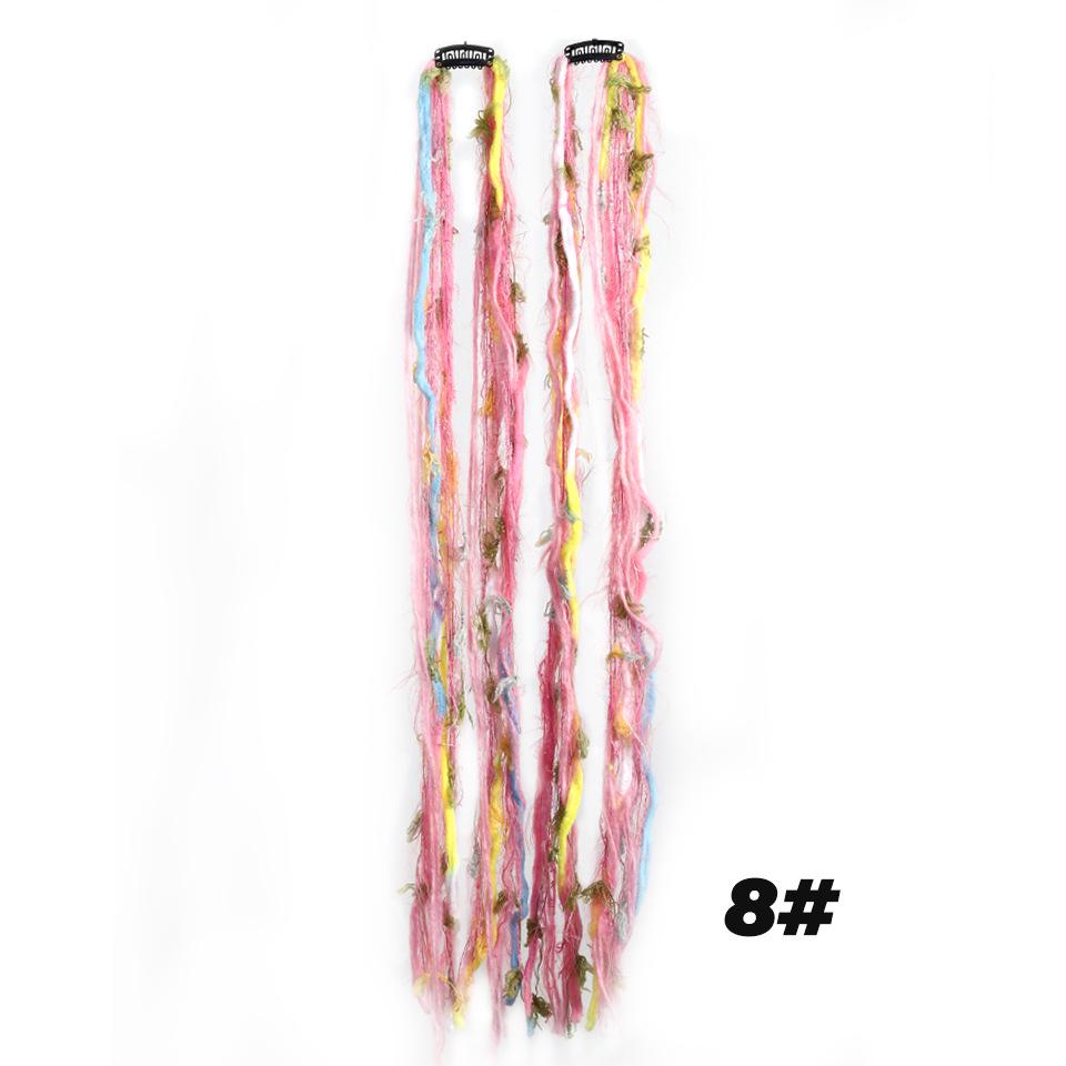 Colorful Tibetan Ethnic Style Braid Rope Headwear Hair Accessory